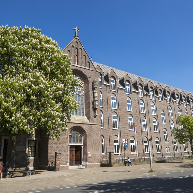 Aanzicht van Klooster Wittem