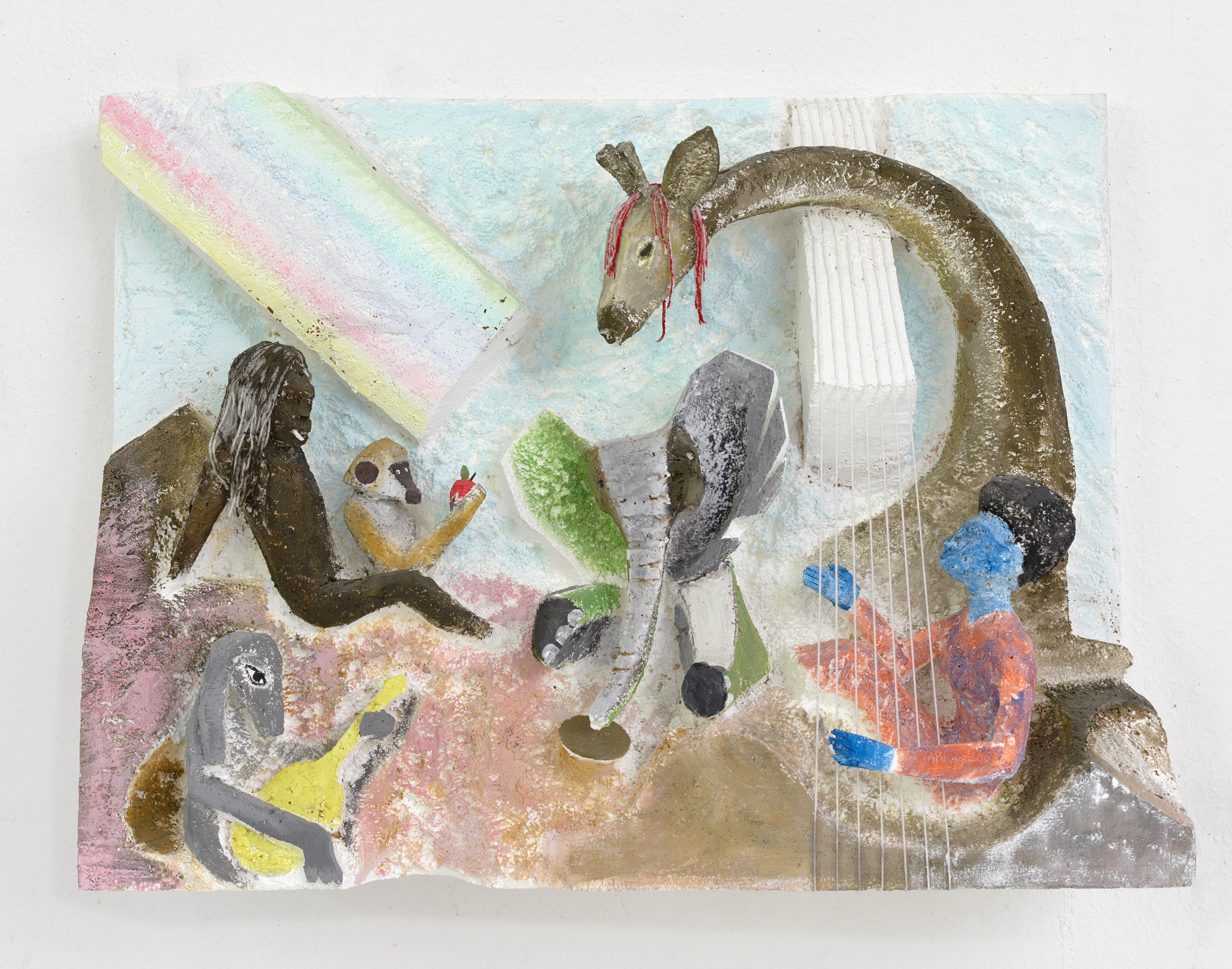 Lin May Saeed - The Herd at the Watering Hole